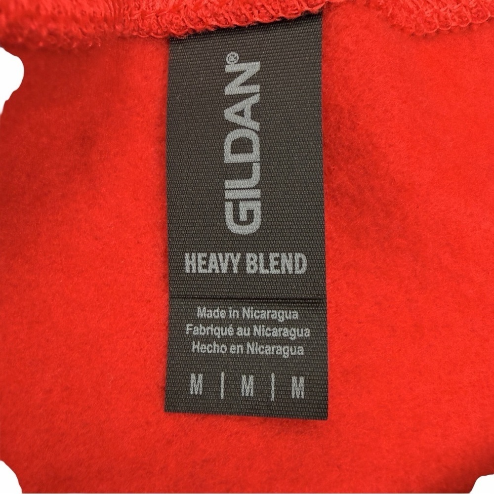 Gildan Red Pickleball Crewneck Sweatshirt - Picture 6 of 6